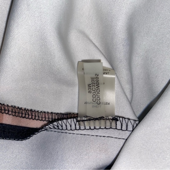 Calvin Klein Black Floral Long Sleeve Dress - Picture 13 of 14